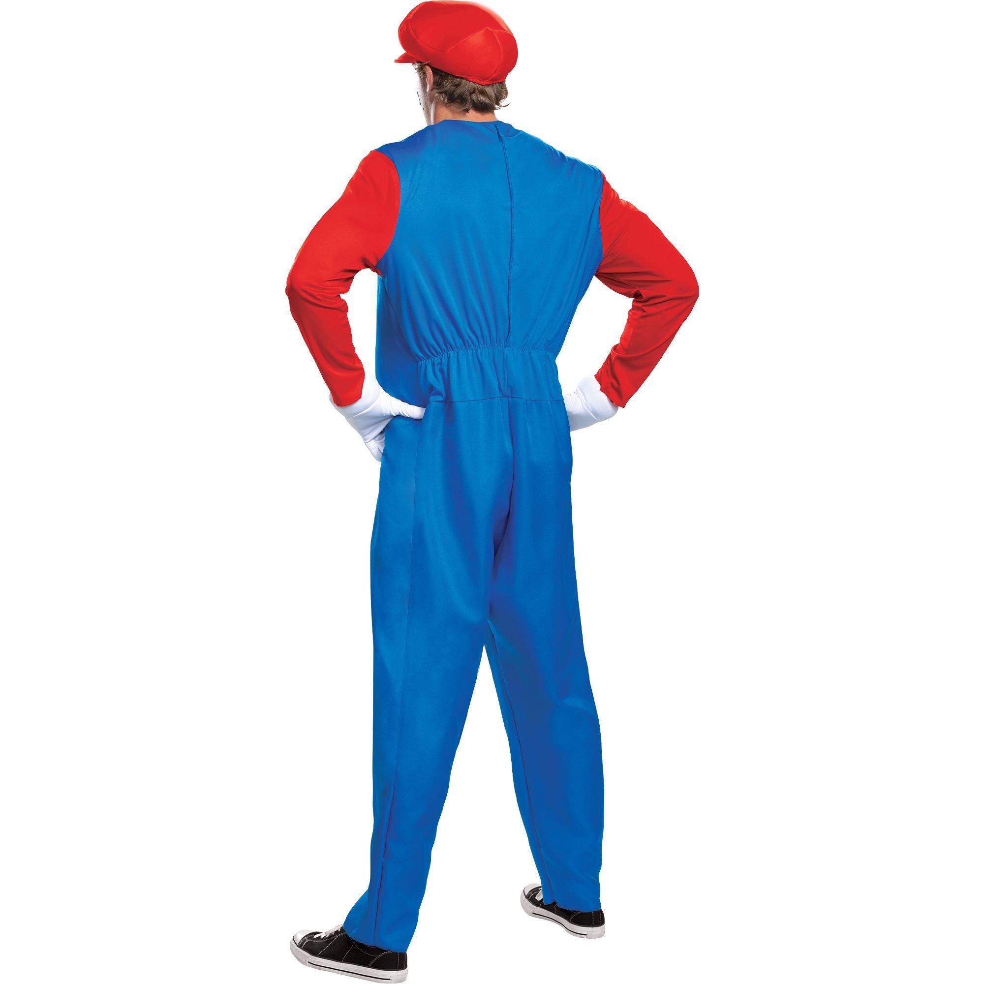 Super Mario Costume for Adult Cosplay Party Fancy Carnival Dress