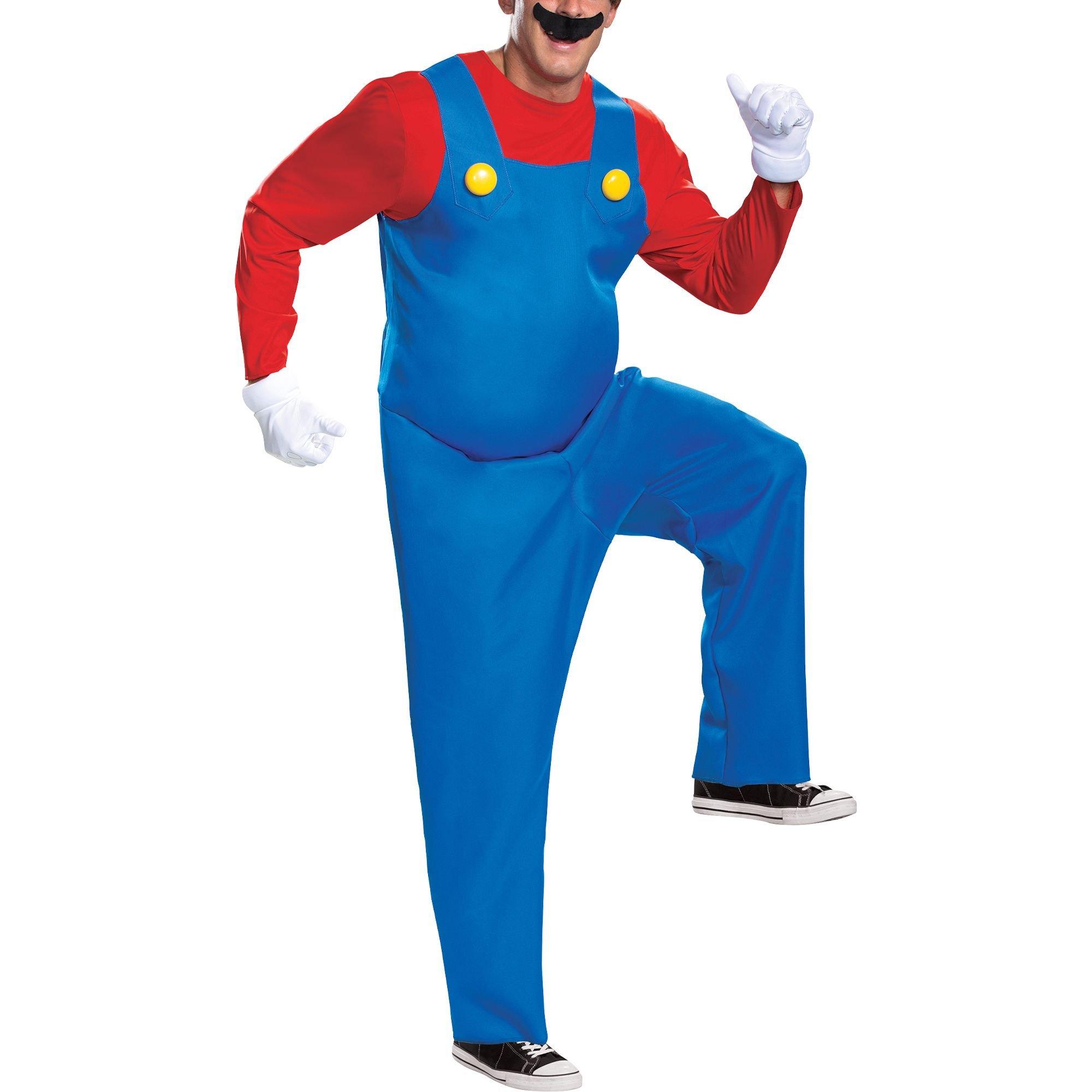 Adult Mario Costume - Super Mario Brothers