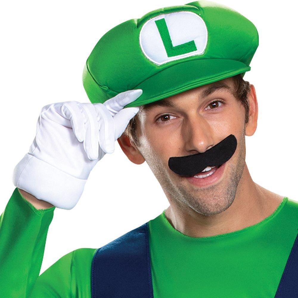 Adult Luigi Costume Super Mario Brothers