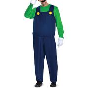 Adult Luigi Costume - Super Mario Brothers