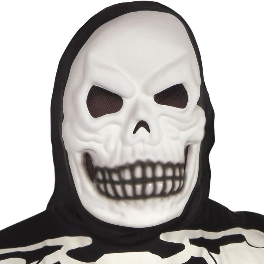Adult Glow-in-the-Dark X-Ray Skeleton Costume Plus Size