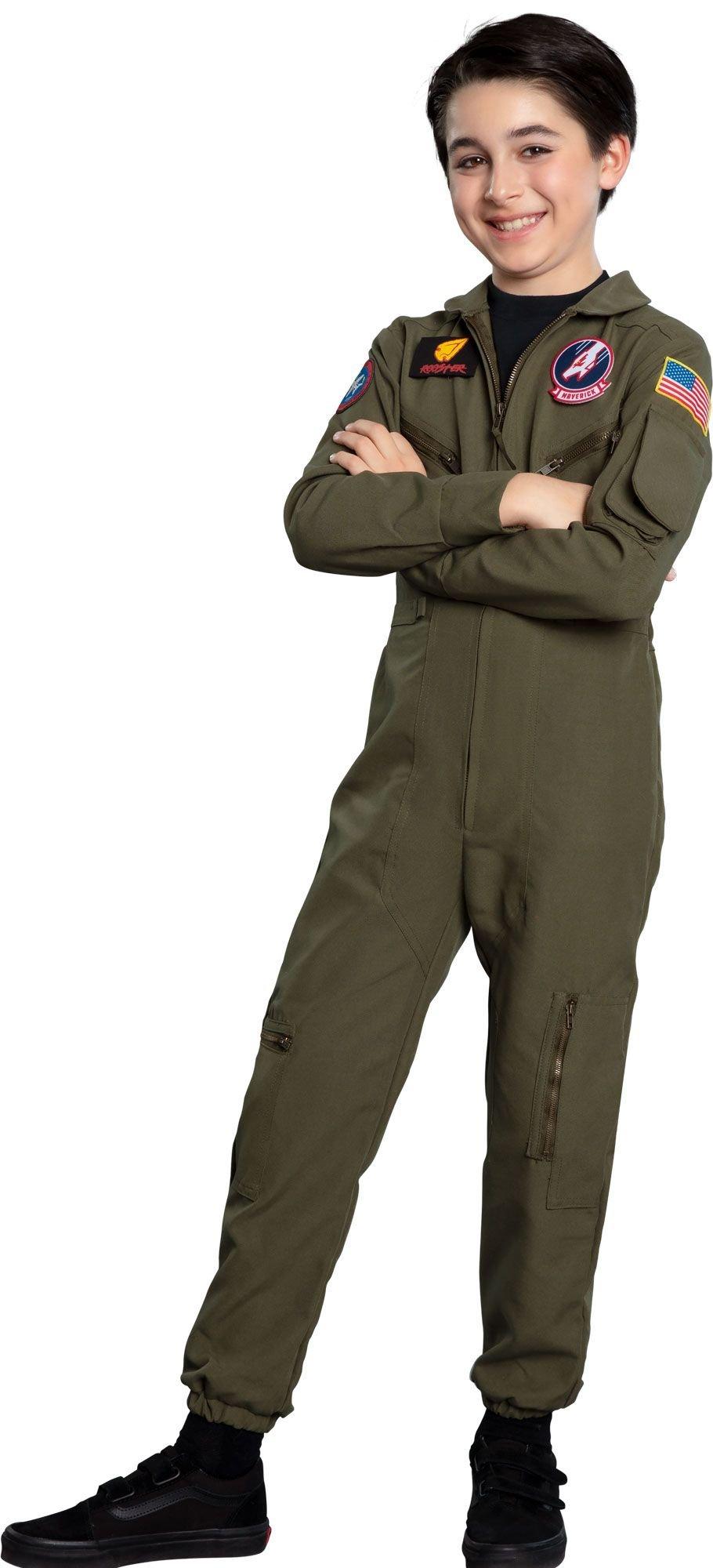 Maverick Flight Suit Costume for Kids - Top Gun 2