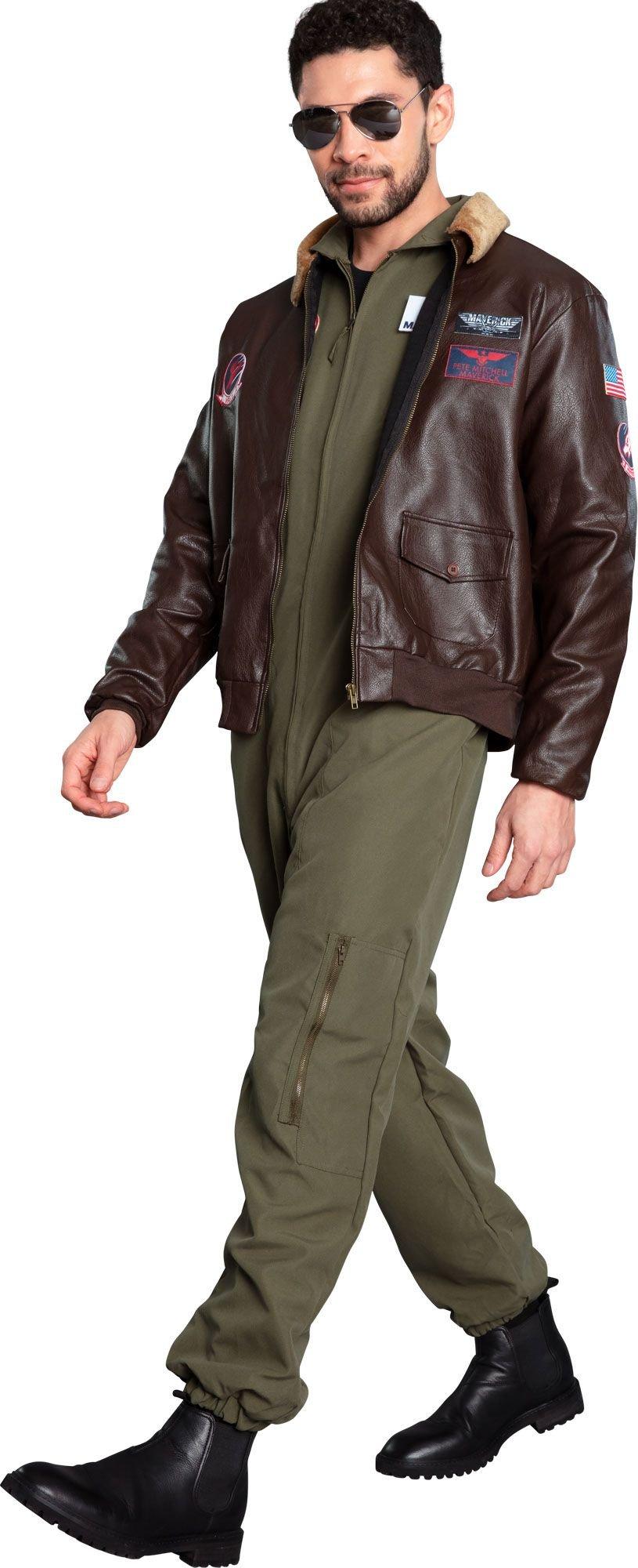 Maverick Flight Suit Costume for Men - Top Gun 2