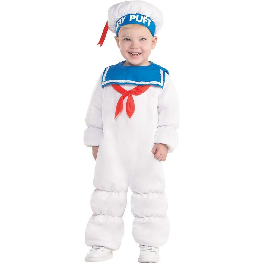 Baby Padded Stay Puft Marshmallow Man Costume - Ghostbusters