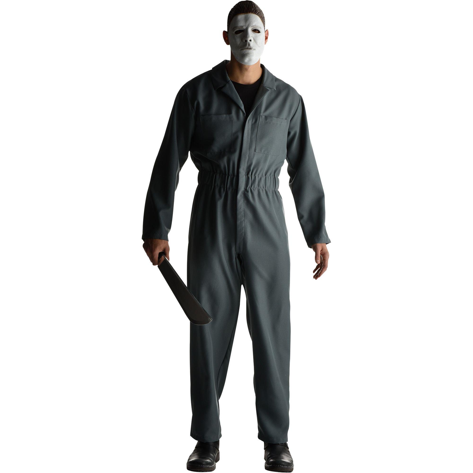 Women Solid Color Long Sleeve Zip Jumpsuit (mask not included