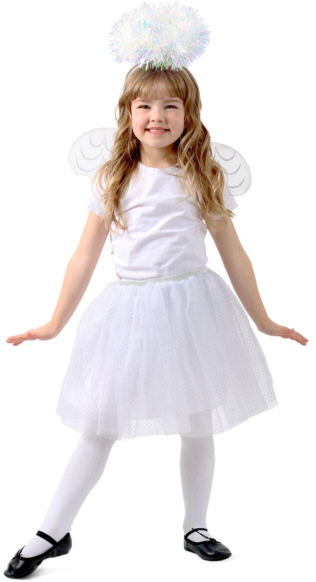 Child Tinsel Angel Costume Accessory Kit Party City