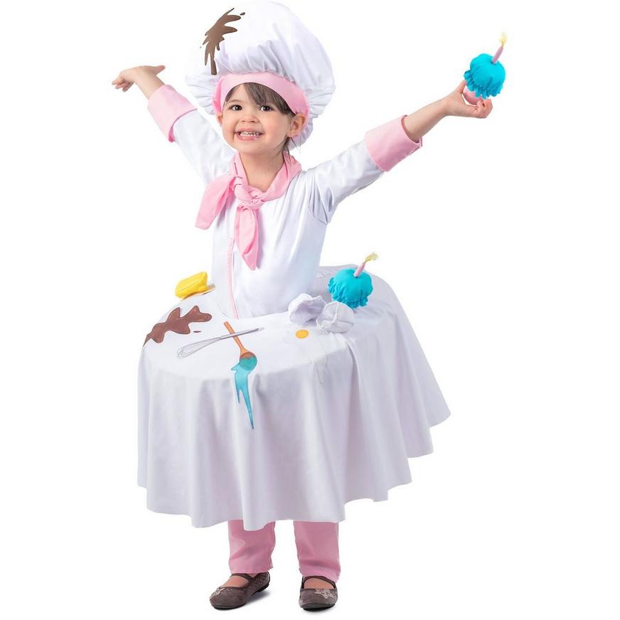Chef Cooks Bakers White Hat Fancy Dress Costume Outfit Accessory 