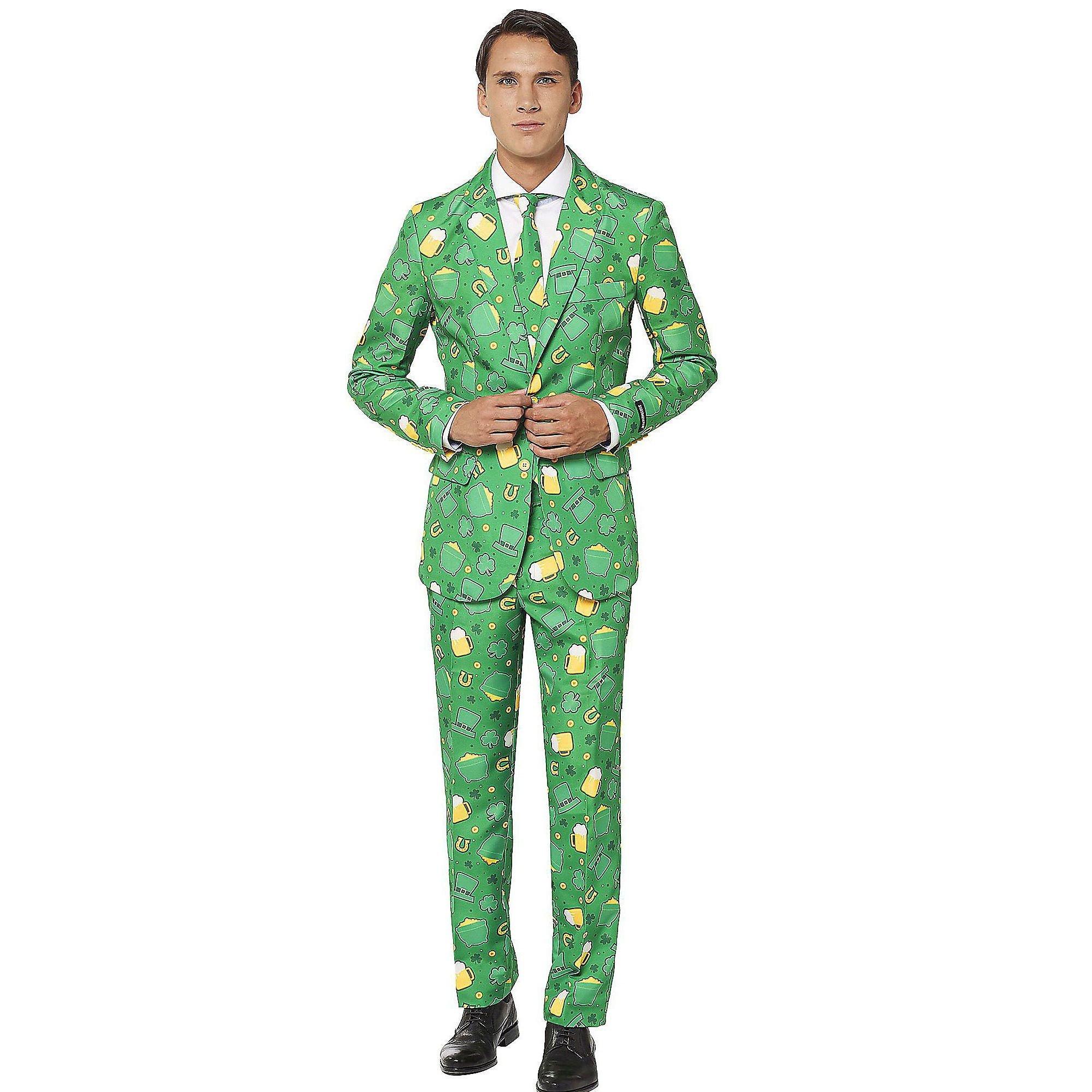 St. Patrick's Day Zipster Costume 1ct - Litin's Party Value