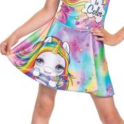 Child Rainbow Brightstar Costume - Poopsie Slime Surprise Unicorn