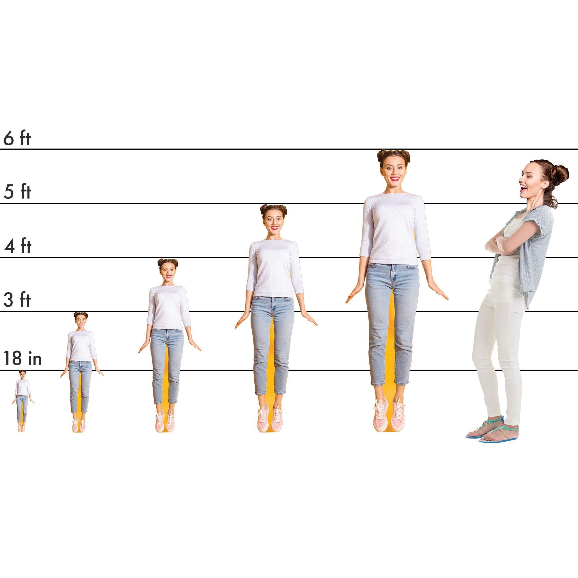 Custom Cardboard Cutout, 4ft Party City