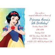 Custom Snow White Once Upon a Time Invitations