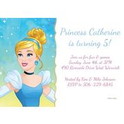 Custom Cinderella Once Upon a Time Invitations