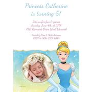 Custom Cinderella Once Upon a Time Photo Invitations