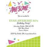 Custom Awesome Party Invitations