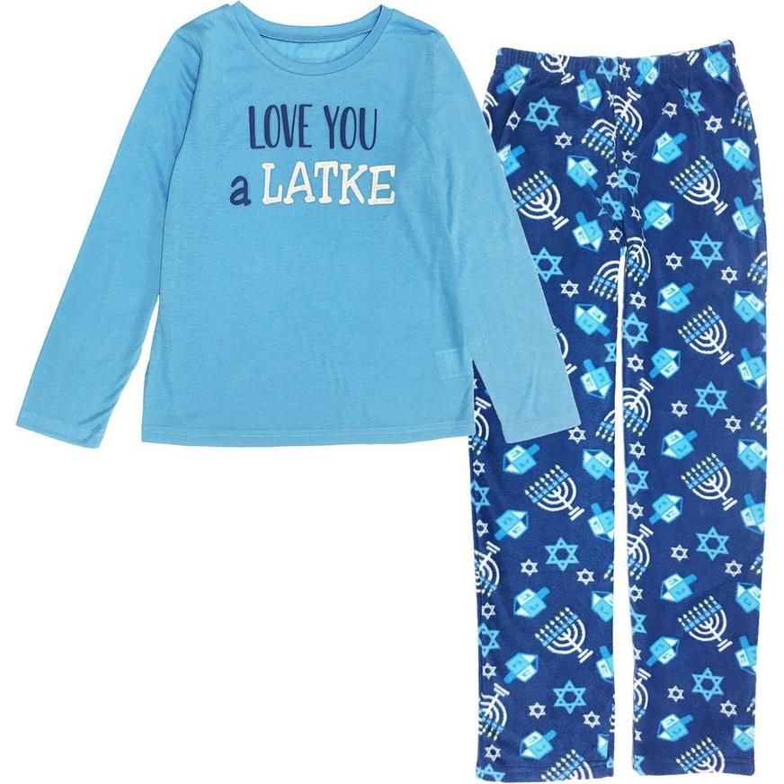 Child Love You a Latke Pajamas