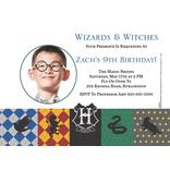 Custom Harry Potter Photo Invitations