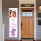 Custom Sweet Birthday Girl Photo Vertical Banner