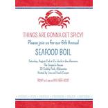 Custom Seafood Invitations