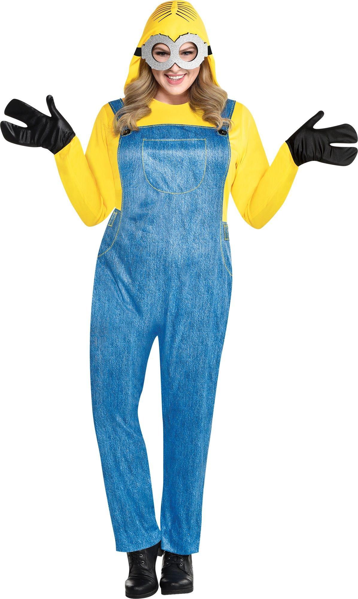 Adult Woman's DESPICABLE ME MINION COSTUME with Accessories