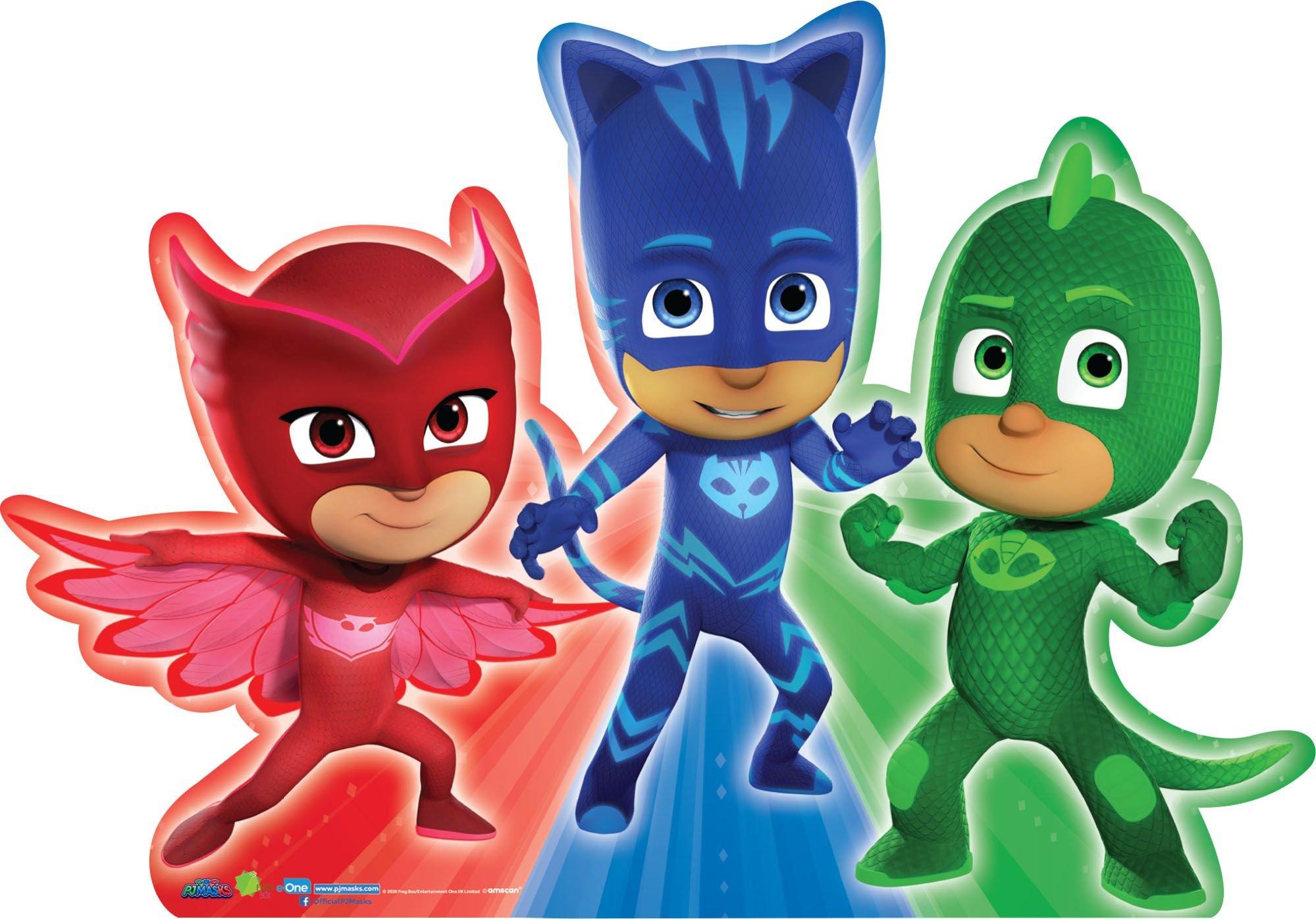 PJ Masks Cardboard Cutout, 31.5in x 22in Party City