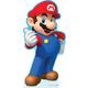 Super Mario Life-Size Cardboard Cutout, 6ft