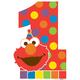 Elmo 1st Birthday Centerpiece Cardboard Cutout, 18in