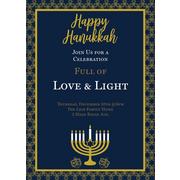 Custom Hanukkah Celebration Invitations