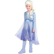 Child Act 2 Elsa Costume with Wig - Frozen 2