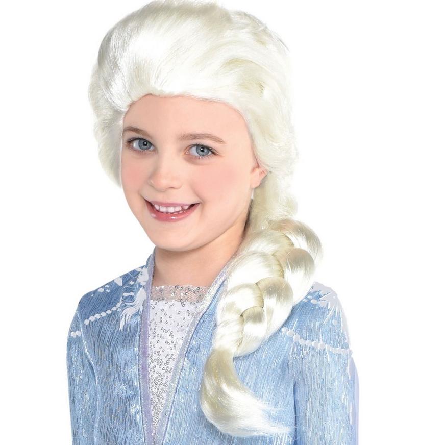 Adult Act 2 Elsa Costume with Wig - Frozen 2