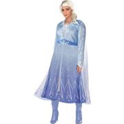 Adult Act 2 Elsa Costume Plus Size with Wig - Frozen 2