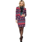 Adult Nordic Noelle Christmas Skirt Suit