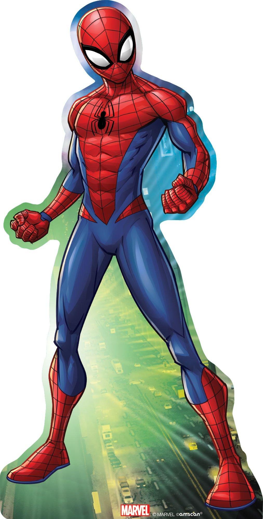 Spiderman Standee, Spider Man Centerpiece, Spiderman Party Decor