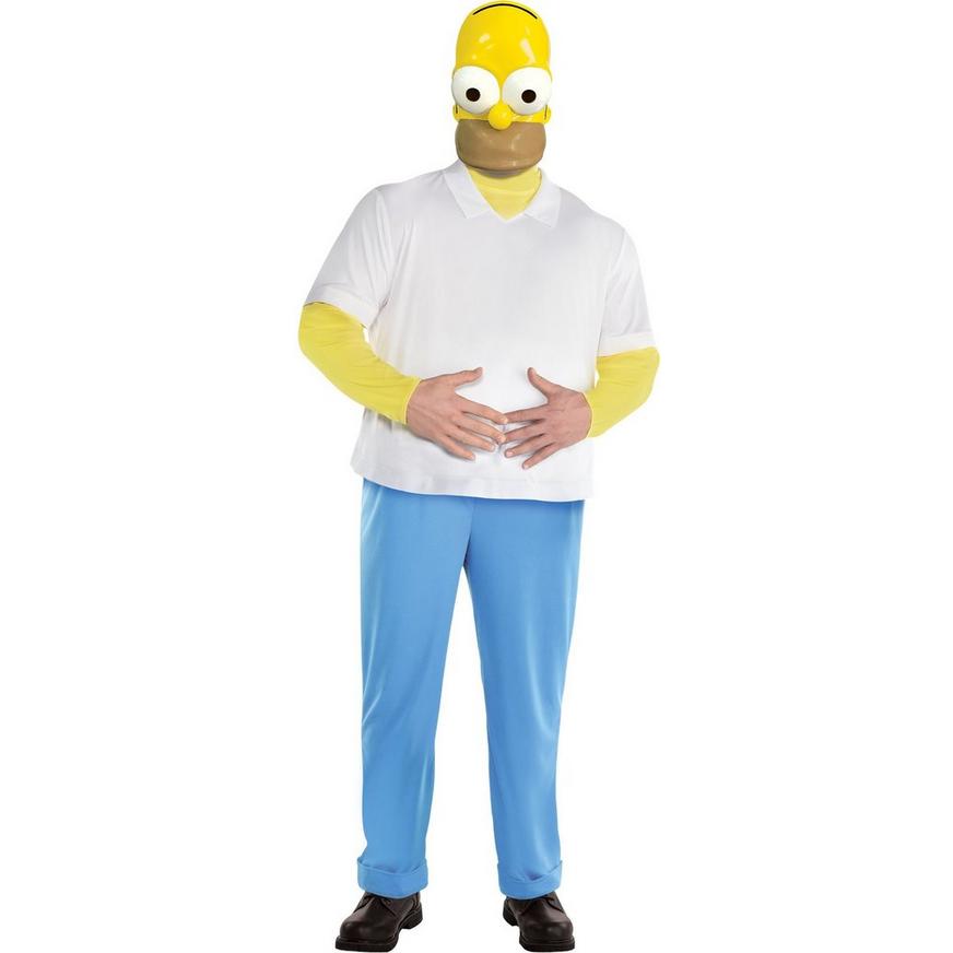 Adult Homer Costume Plus Size - The Simpsons