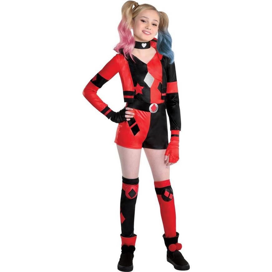  Disfraz infantil de lujo de Harley Quinn