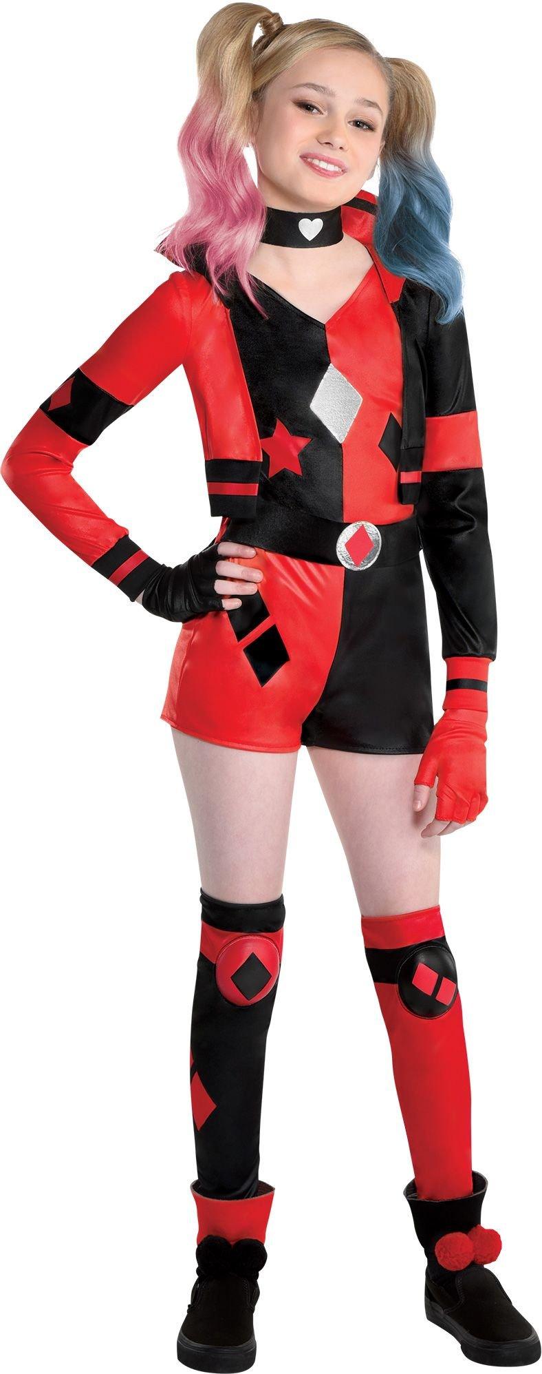 Costume Harley Quinn Suicide Squad Film Donna Adulta Carnevale Halloween  Batman