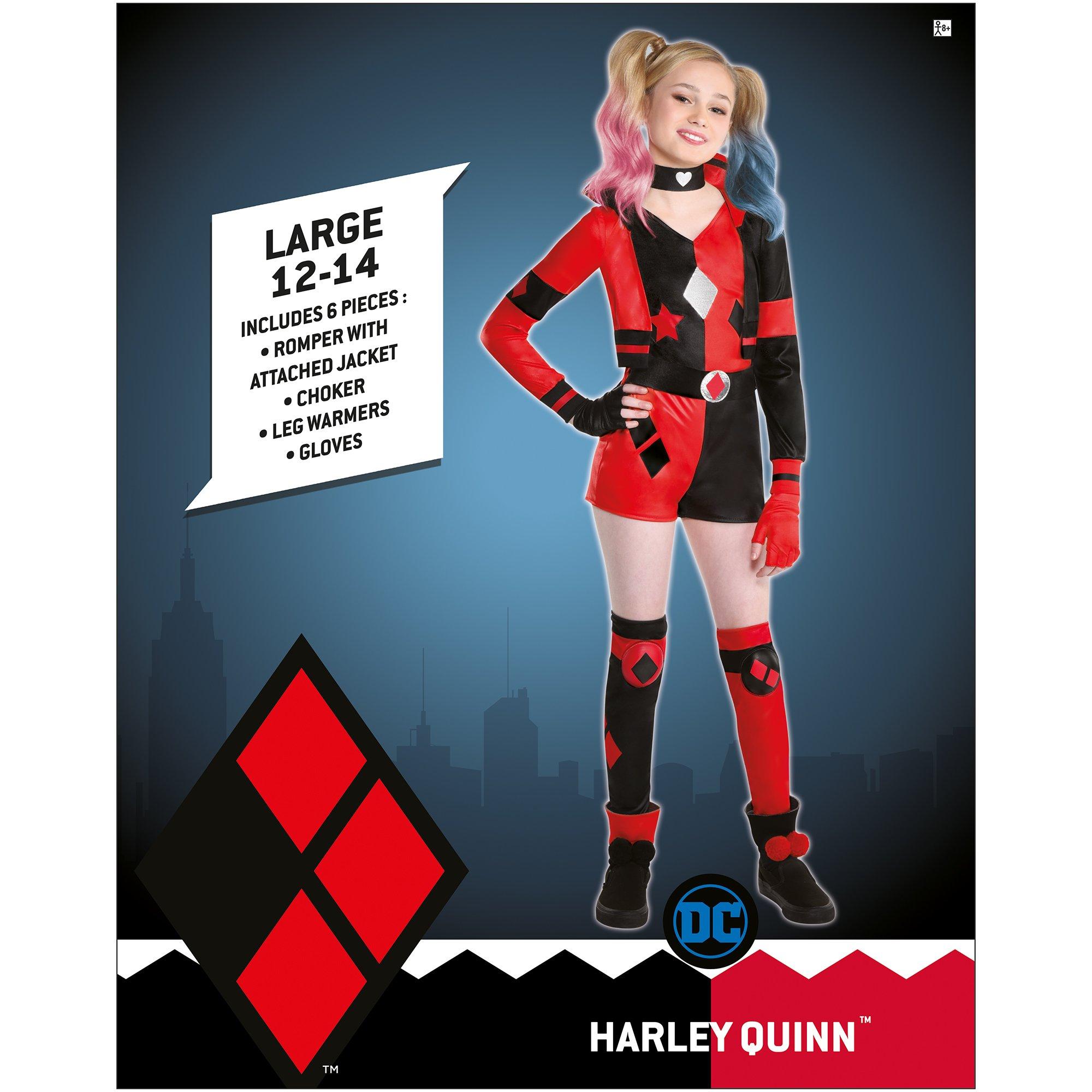 Kids' Harley Quinn Deluxe Costume