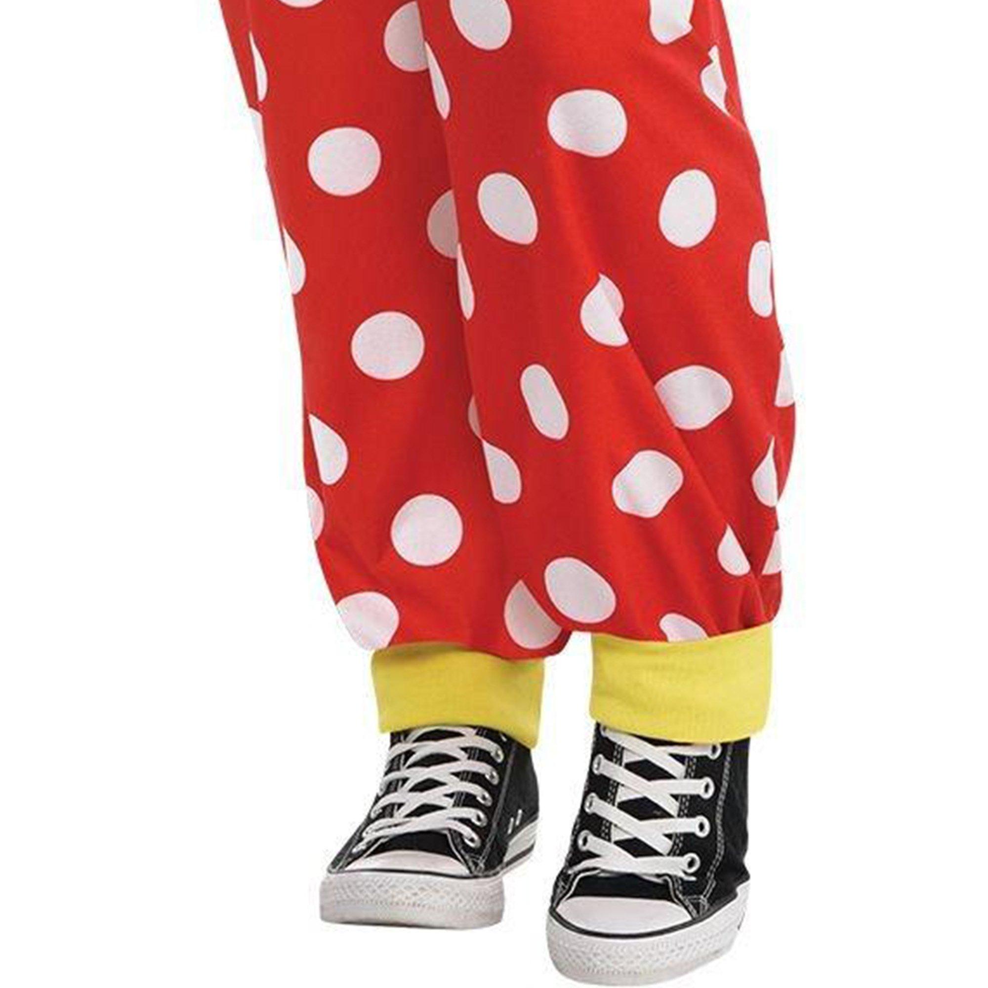 Adult Zipster Red Polka Dot Minnie Mouse One Piece Costume Plus Size - Disney