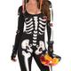 Adult La Muerta Day of the Dead Skeleton Catsuit