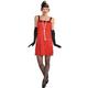 Adult Ruby Red Flapper Costume
