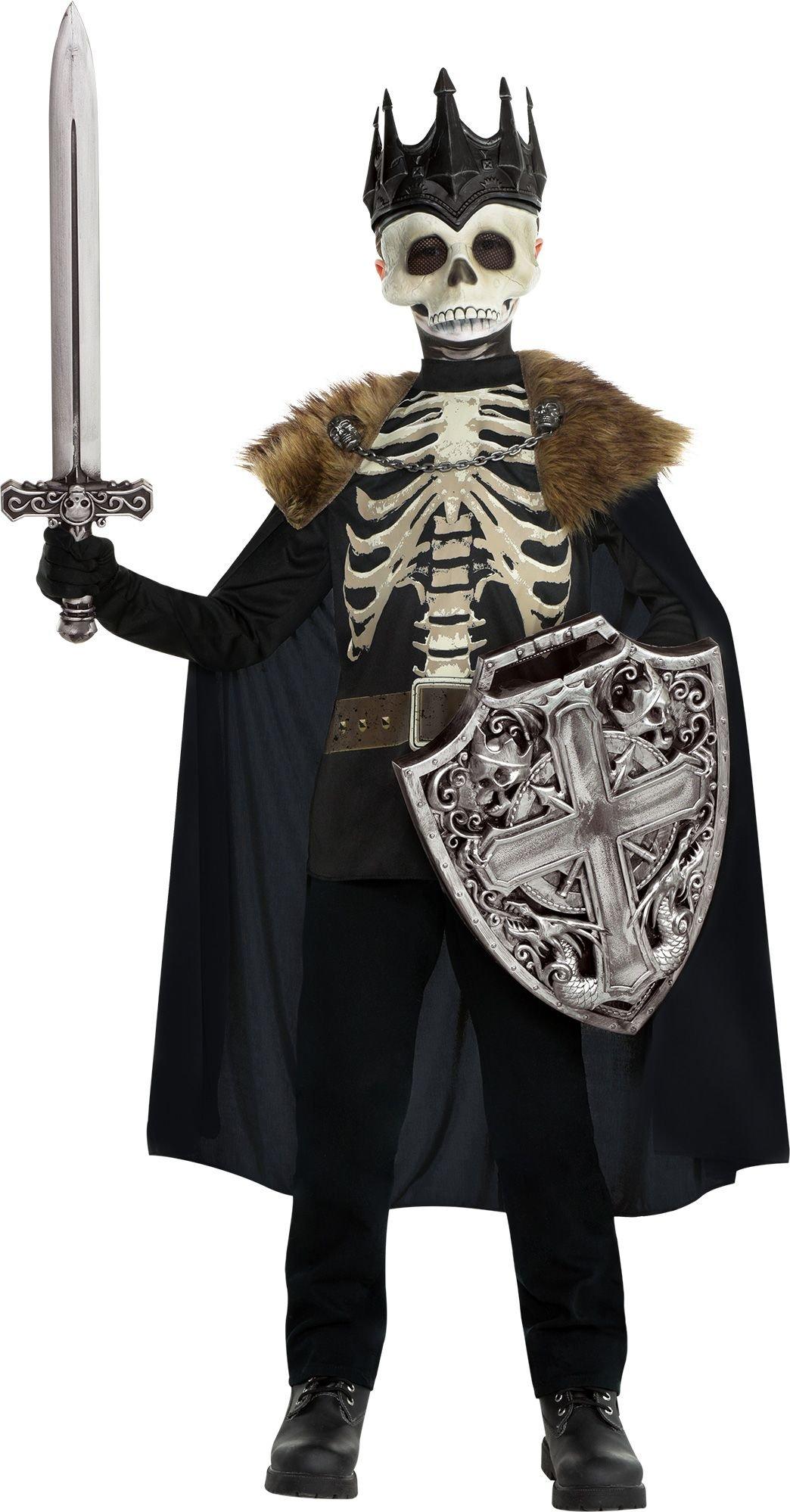 Kids' Dark King Skeleton Costume