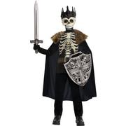 Child Dark King Skeleton Costume