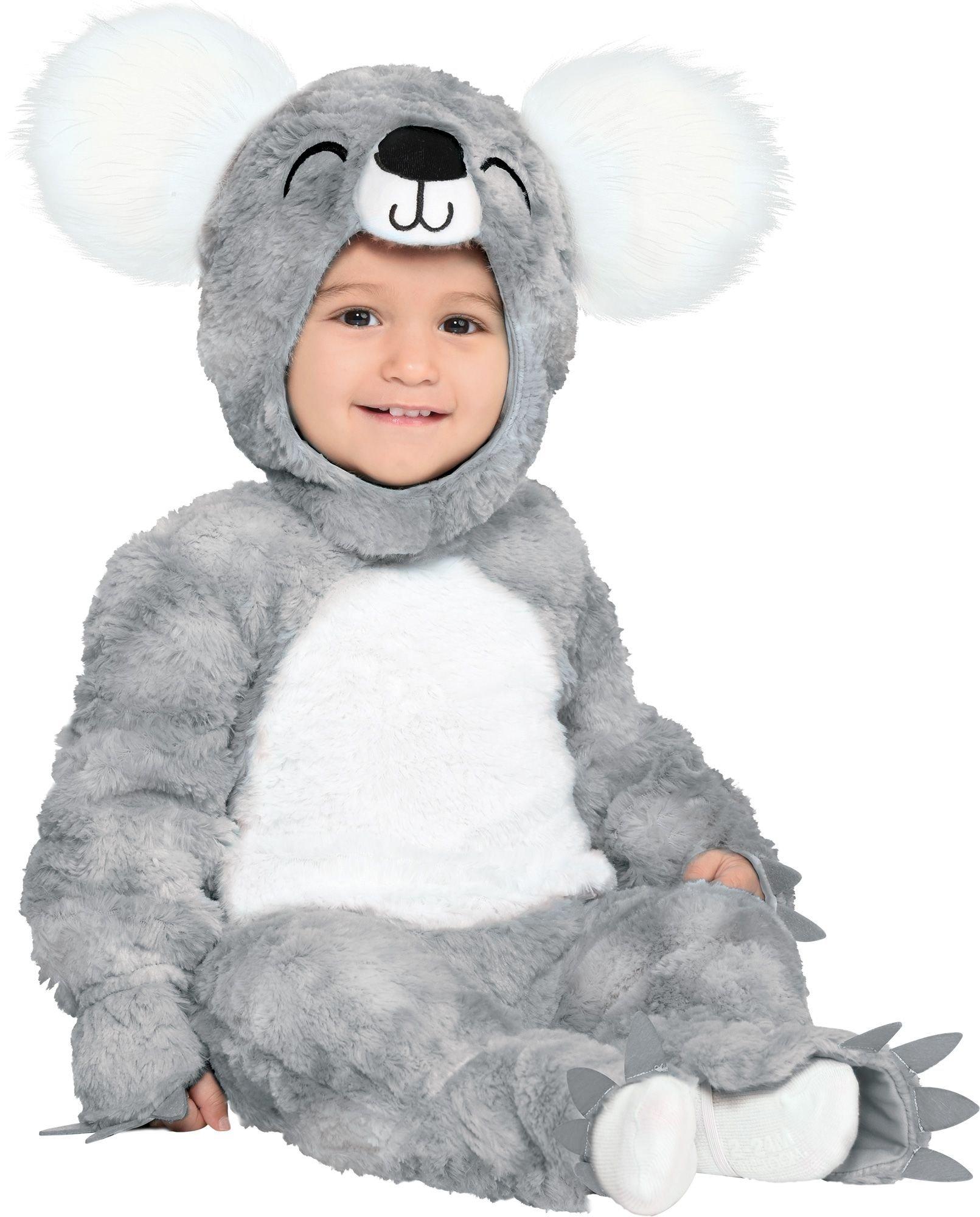 Kutie Koala Bear - Disfraz infantil para bebé, talla M, Gris