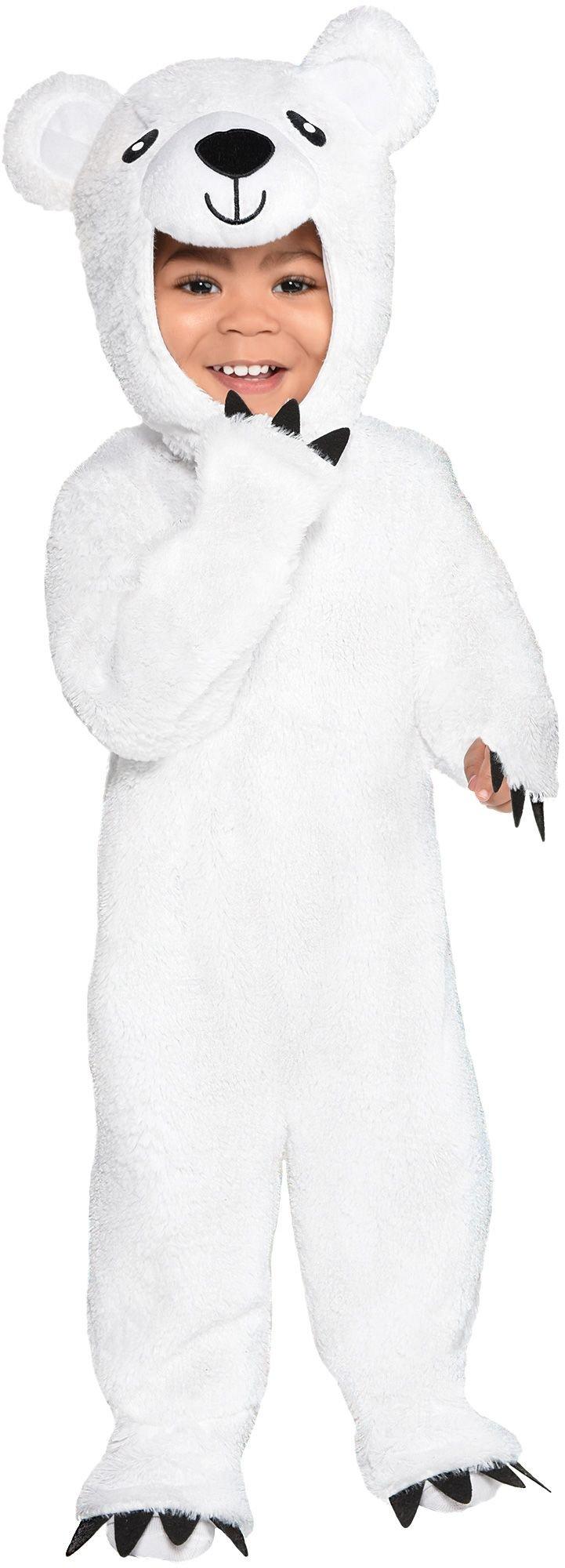 Baby Soft Cuddly Polar Bear Costume | Party City