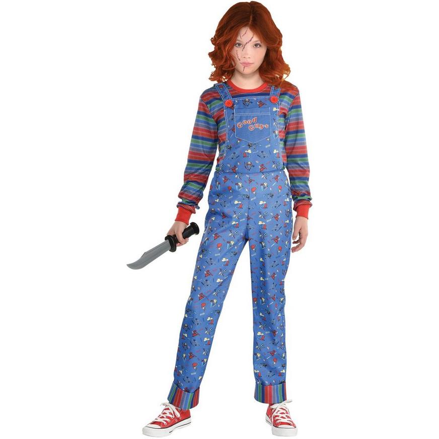 al límite He reconocido Pantano Chucky Costume for Girls - Child's Play | Party City