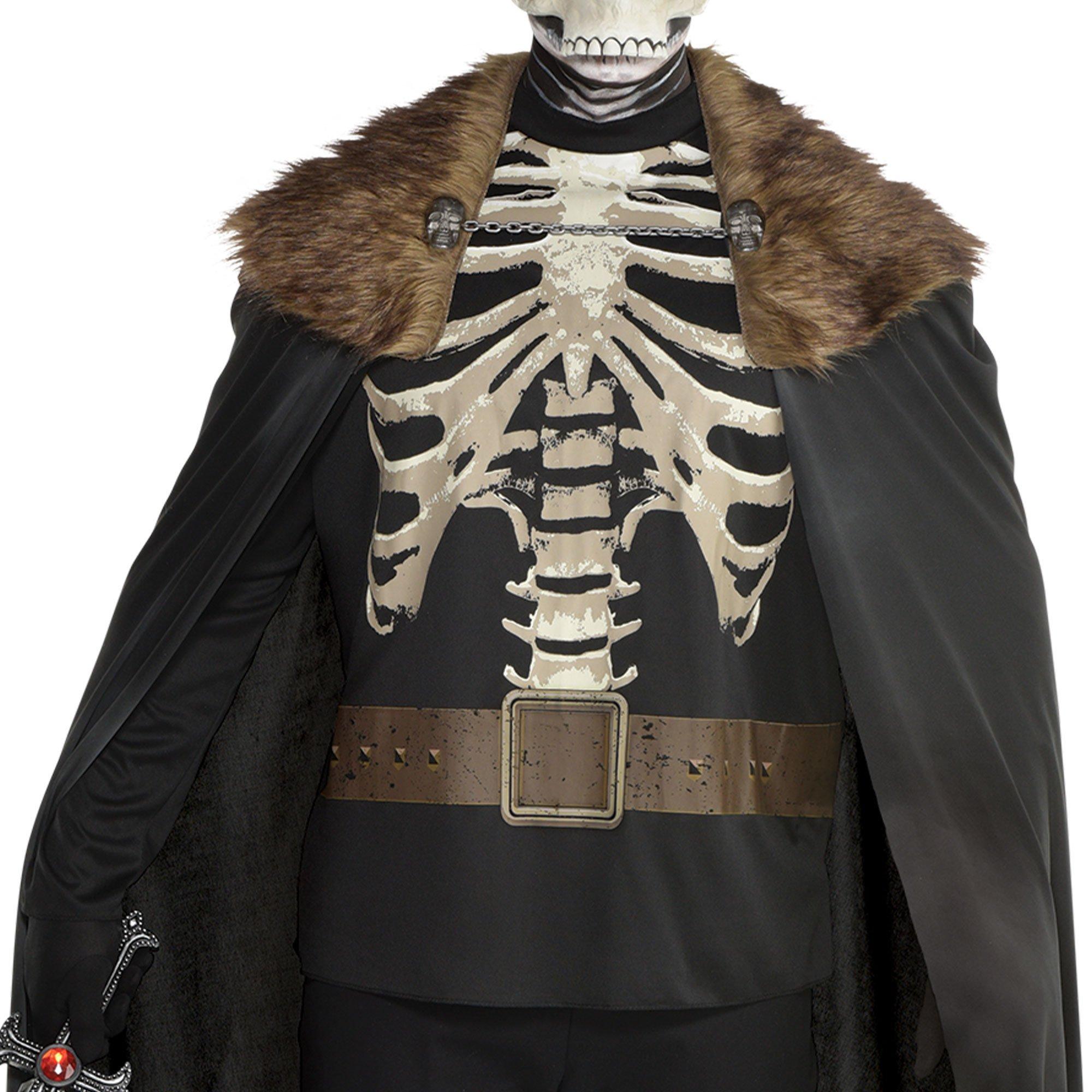 Adult Dark King Skeleton Costume