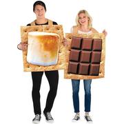 Adult S'mores Snack Couples Costumes