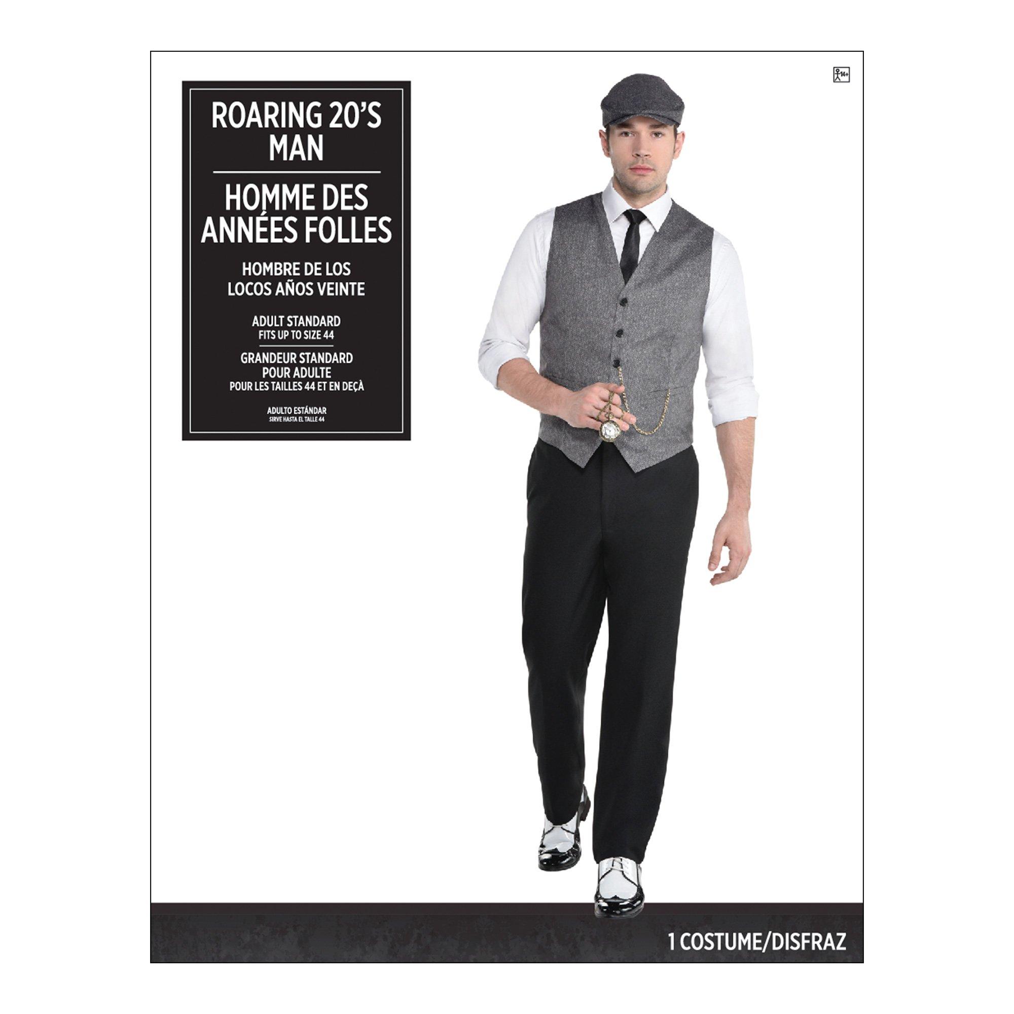 Adult Roaring 20s Dapper Man Costume