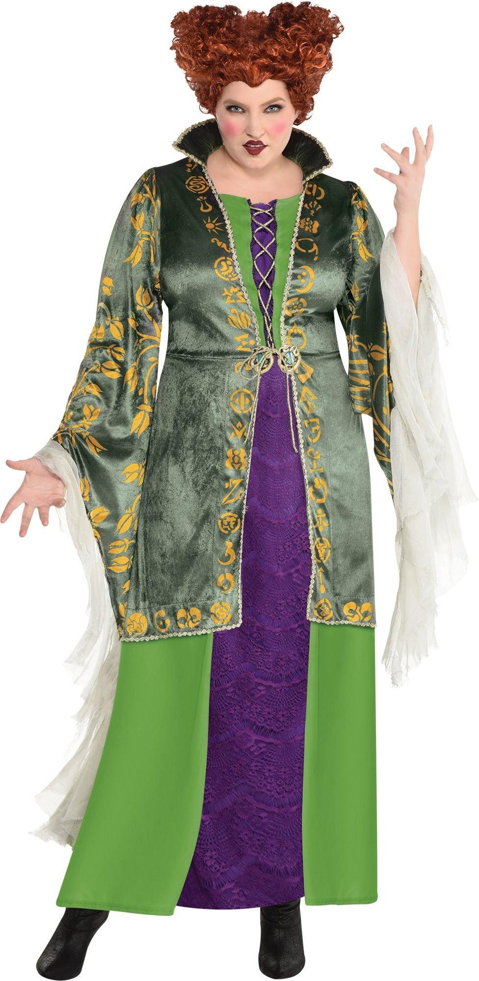 Adult Winifred Sanderson Costume Plus Size - Disney Hocus Pocus