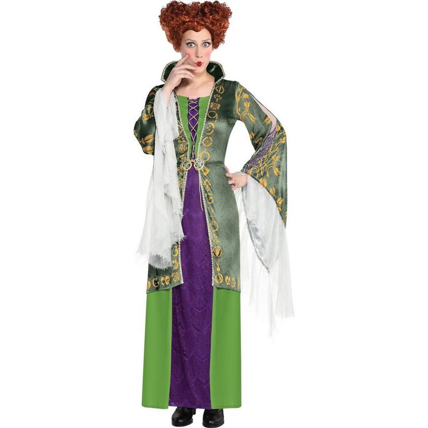 Winifred Sanderson Costume Halloween Grande Taille 1X 18-20 Disney Hocus Pocus 