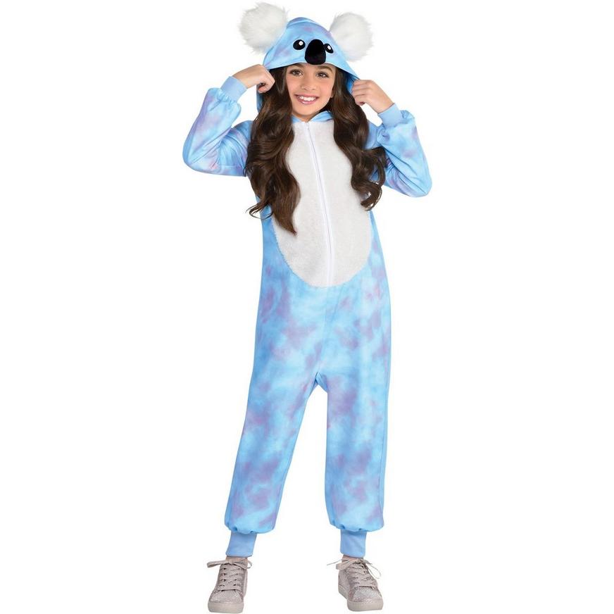 Child Zipster Blue Koala One-Piece Costume